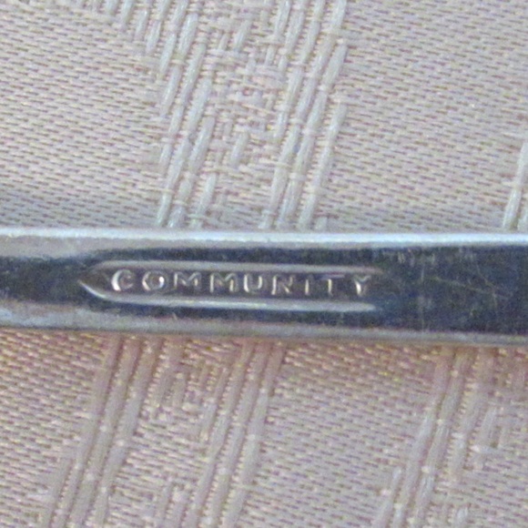Community Silver-plated Serving Spoon - Picture 4 of 6